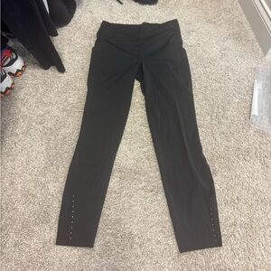 Lululemon 25” fast and free leggings with pockets, reflective